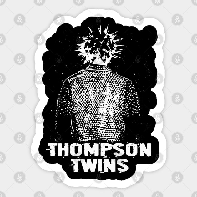 thompson twins Sticker by sumurbatu